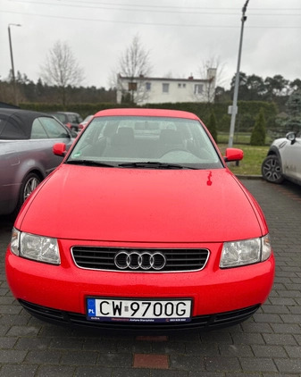 Audi A3 cena 15900 przebieg: 174000, rok produkcji 1997 z Uniejów małe 46